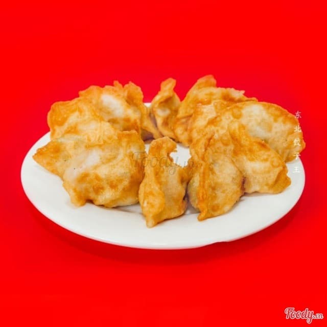 Sủi cảo heo cải thảo chiên